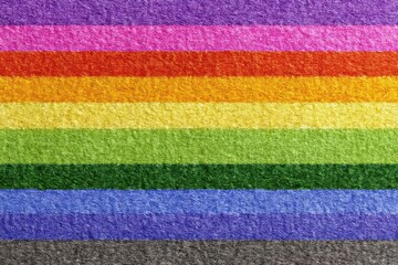 Rainbow background and stripe vibrant background featuring a colorful rainbow stripe evoking joy and diversity