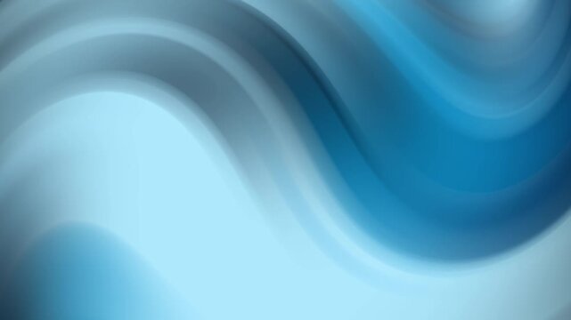 Abstract blue and gray wavy background with smooth gradient design