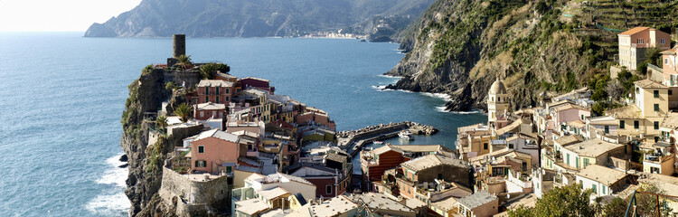 Vernazza, village on the eastern Ligurian coast