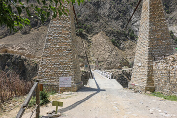 bridge in village 
