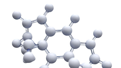 3D Model of a Molecular Structure