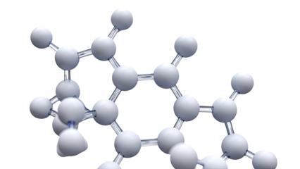 3D Model of a Molecular Structure