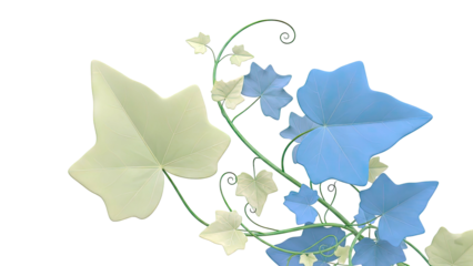Stylized Ivy Leaves and Vines