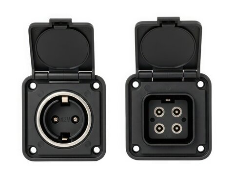 Electrical outlet and socket pair