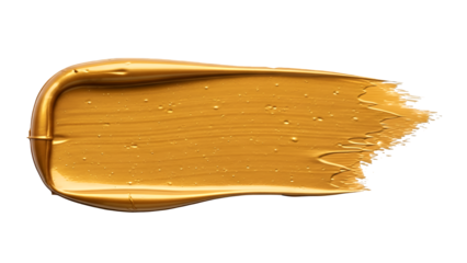 Molten cheddar cheese flowing in a close-up abstract style isolated on transparent background, captured mid-flow