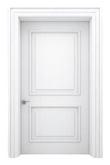 PNG White freestanding open door white background architecture protection.