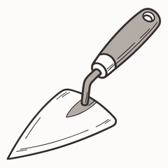 Illustrated trowel