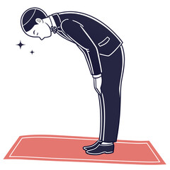 Person performing yoga pose