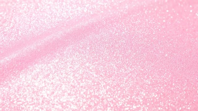 A soft, sparkly background of tiny white particles, merging with a lovely shade of pink