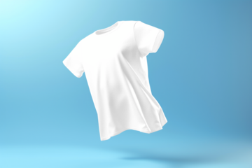 Floating t-shirt mockup png, transparent design