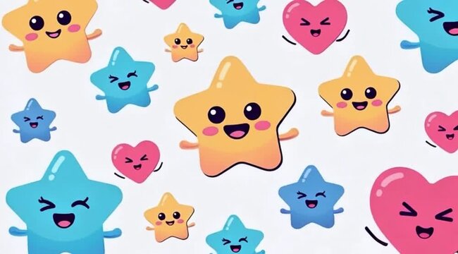 seamless pattern with cats