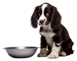 PNG Puppy spaniel mammal animal.