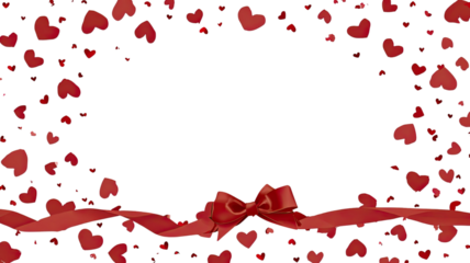 Red paint splashes and heart shapes create a romantic vector frame illustration with blood red paint drips for a Valentine Day card design