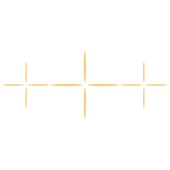 Shining Stars Aligned in a Row