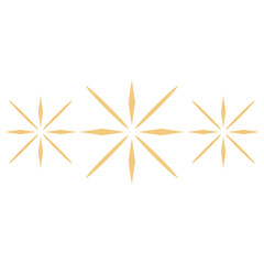 Shining Stars Aligned in a Row