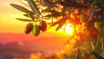 Olive tree plantation Mediterranean