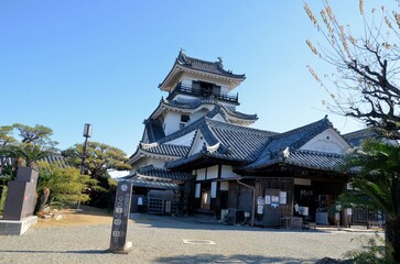 高知城 天守閣と本丸御殿 © NO37