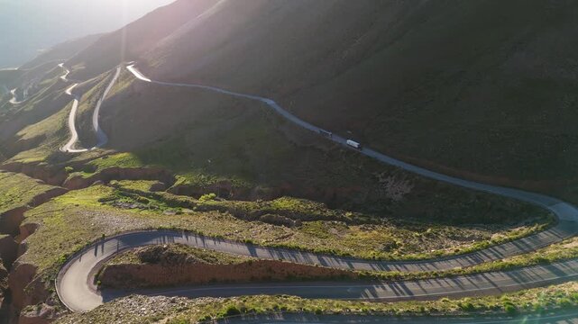 Cuesta de Lip&aacute;n amanecer Purmamarca Jujuy Argentina