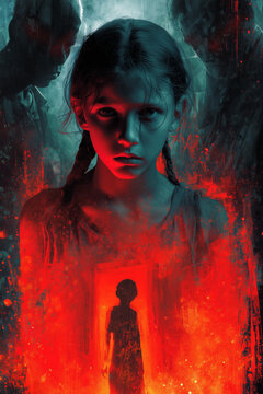 Horror or thriller book cover