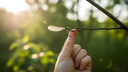 Small Insect On Plant