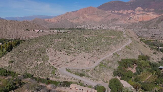 Pucar&aacute; de Tilcara &oacute;rbita Jujuy Argentina