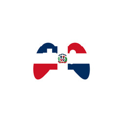 Dominican Republic Flag Video Game In Icon