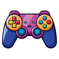 Colorful gaming controller © Akshay