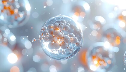 Cellular Brilliance: A mesmerizing display of intricate cellular structures, showcasing the beauty and complexity of biological life.