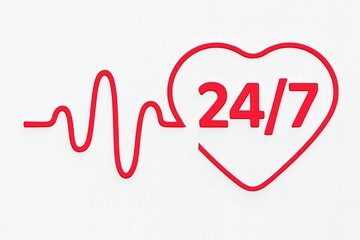 Heart care service available 24 hours a day 7 days a week