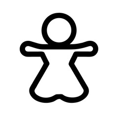 Simple stick figure drawing