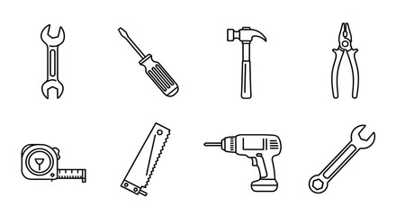Obraz premium Essential toolkit for diy projects