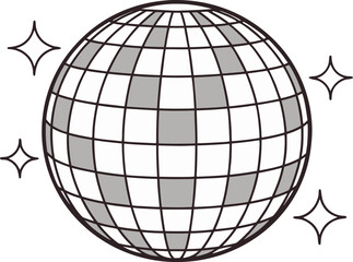 Disco Ball Party Illustration. Shiny Disco Ball Design. Retro Disco Ball Artwork. Nightclub Disco Ball Illustration. Glitter Disco Ball Design. Dance Floor Disco Ball Illustration. Colorful Disco Ball