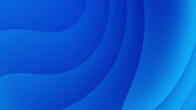 Abstract blue wave corporate looping seamless 4k background animation