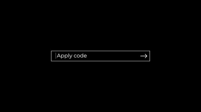 apply code user interface input field button interaction animation.