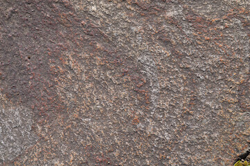 赤茶色の複雑な模様を持つ岩の表面ディテールテクスチャ