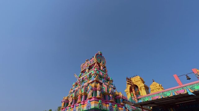 Veera Anjaneyar Kovil Pudupakkam and Anjaneyar Temple Sannidhi and Sri Vyasaraja Tirtha Pratishthita are the hill top temples at Gajagiri Hills, Kelambakkam, Vandalur Road, Pudupakkam, Chennai.