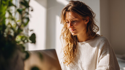 portrait of a young woman