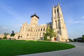 Fototapeta premium National Cathedral Building in Washington DC United States