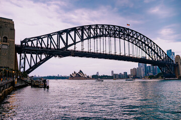 Obraz premium sydney harbour bridge