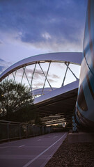 bridge over the river