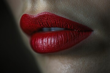 Capture the allure with bold red lipstick, a timeless beauty statement. Radiate confidence and sophistication in every smile! #RedLipstick