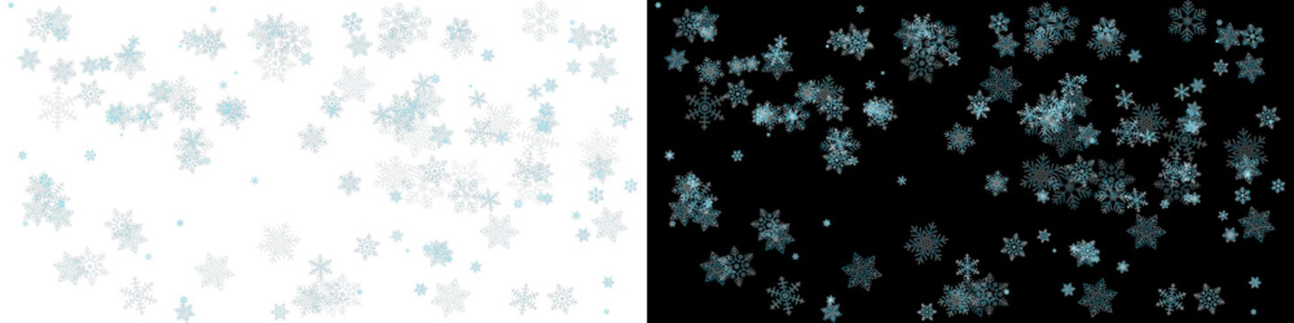 Blizzard wind snow blowing sideways motion effect overlay