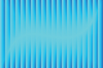 Abstract Blue Vertical Stripes with Glowing Neon Center Light