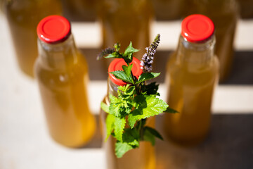 Peppermint Syrup homemade