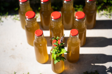 Peppermint Syrup homemade