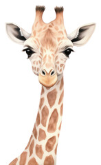 Obraz premium PNG A giraffe wildlife animal mammal.