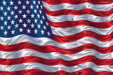 American flag for Memorial Day, 4th of July,