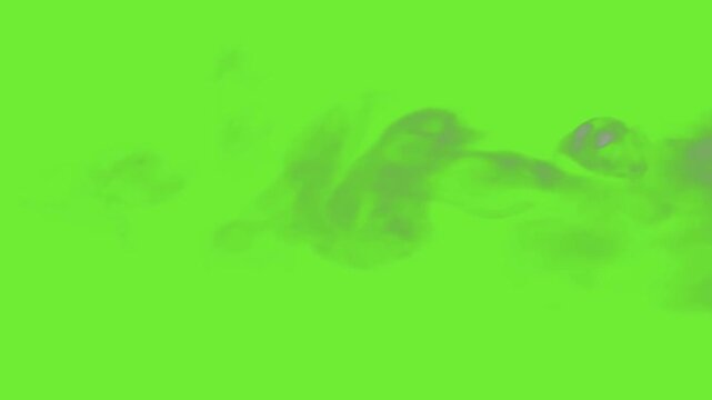 Smoke Effect Green Screen for Cinematic VFX and Atmospheric Overlays
