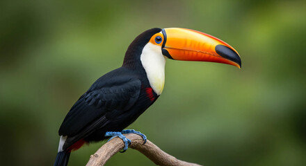Obraz premium toucan on a branch