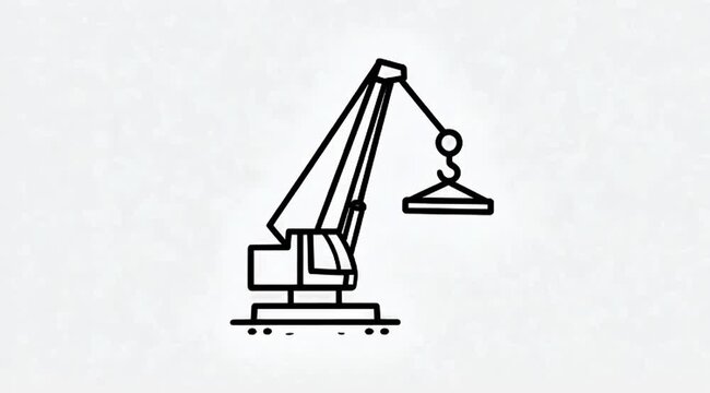 vector illustration of an electric cable